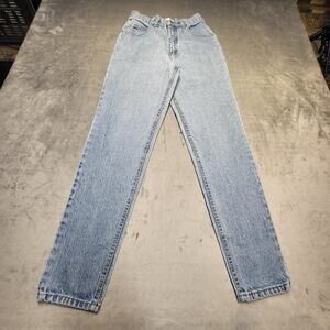 Vintage The London Jean Jeans Womens 6 Blue Denim High Rise Tapered Leg USA 90s